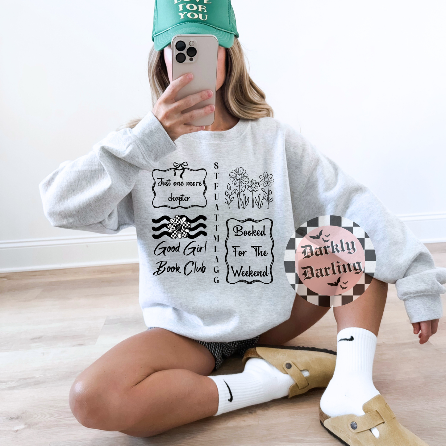 Bookish Stamps Crewneck