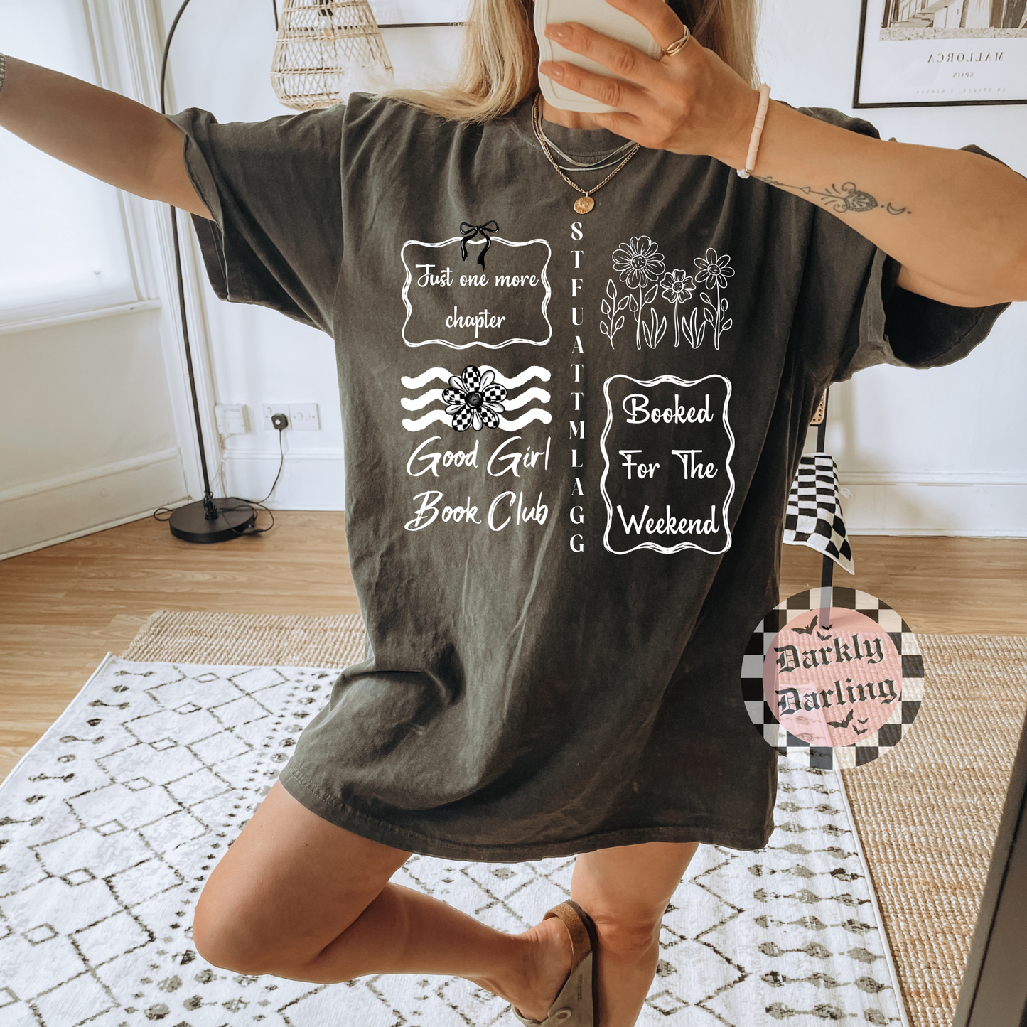 Bookish Stamps Tee